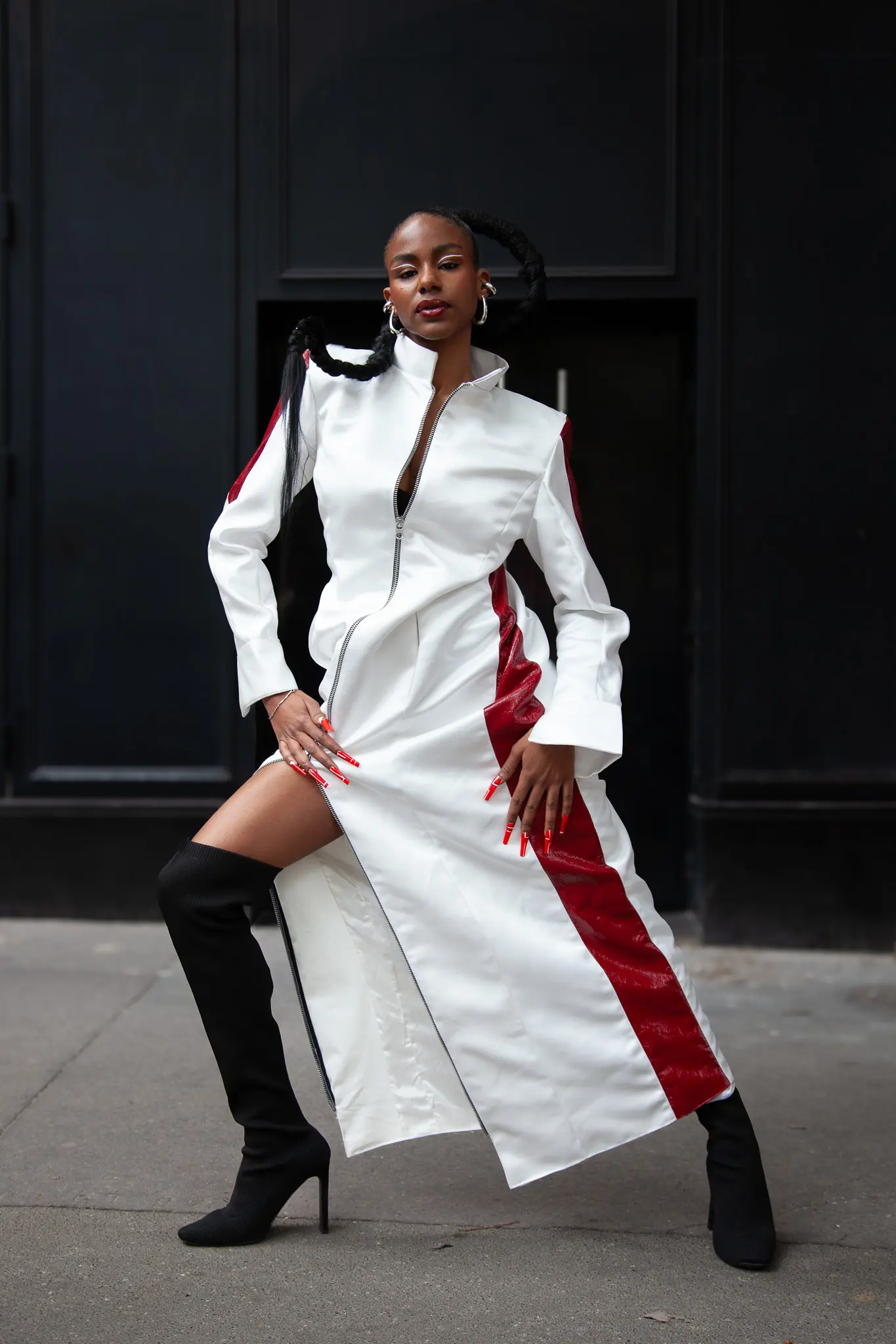 Création : Ruth Dimbu / © Sophie Benhamou
Défilé MOD'SPE au Pavillon Wagram