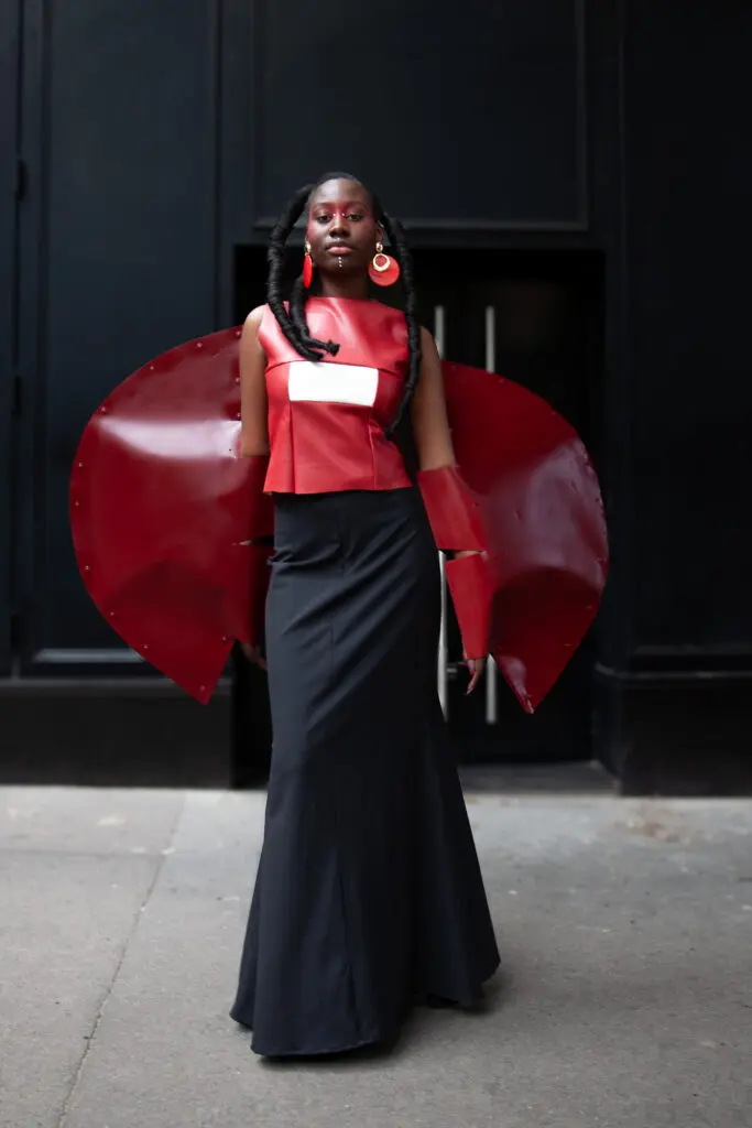 Création : Ruth Dimbu / © Sophie Benhamou
Défilé MOD'SPE au Pavillon Wagram