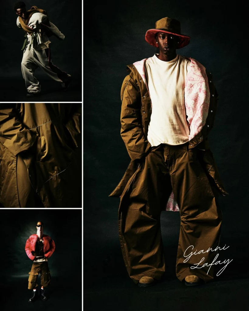 Séance photo de la collection de Gianni Lafay