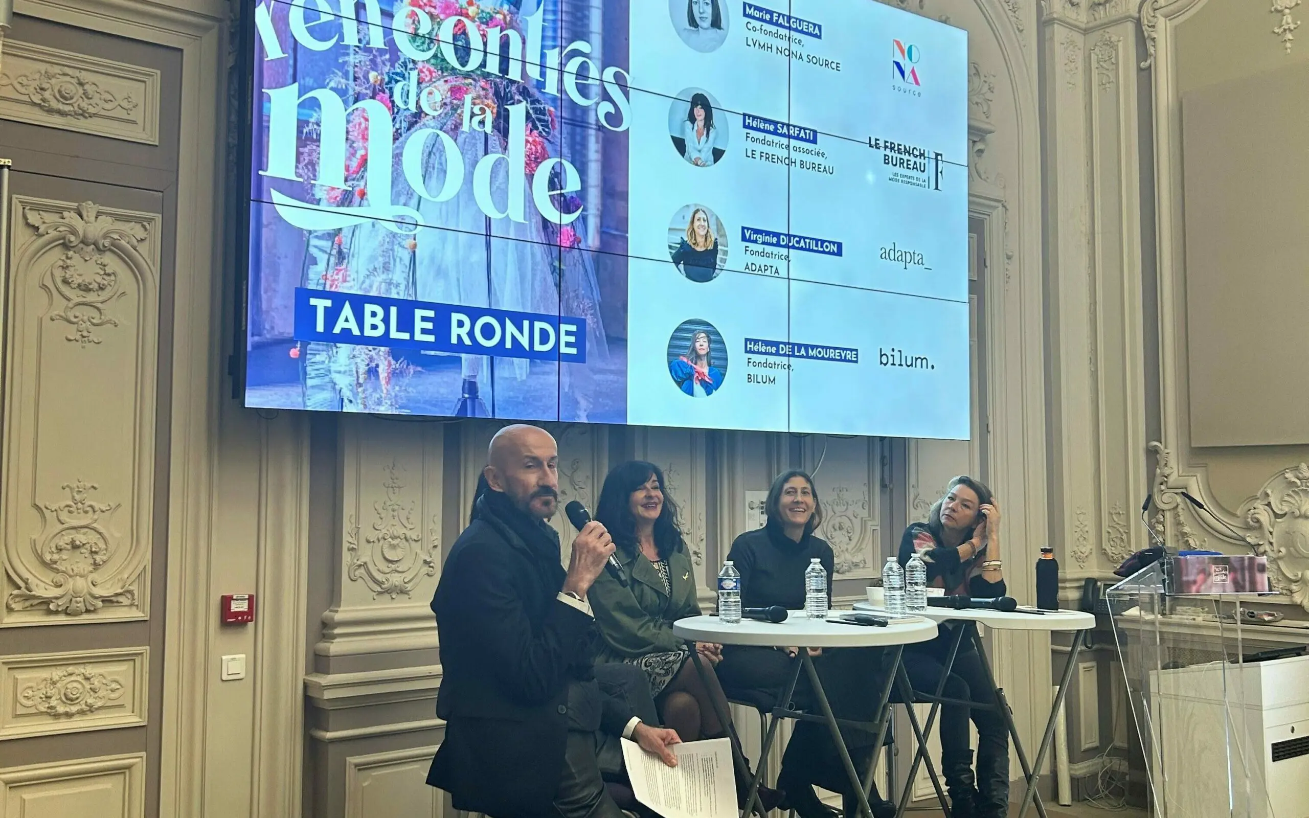 Table ronde présentée par Dominique CUVILLIER - Rencontres de la Mode 2022 - La mode écoresponsable