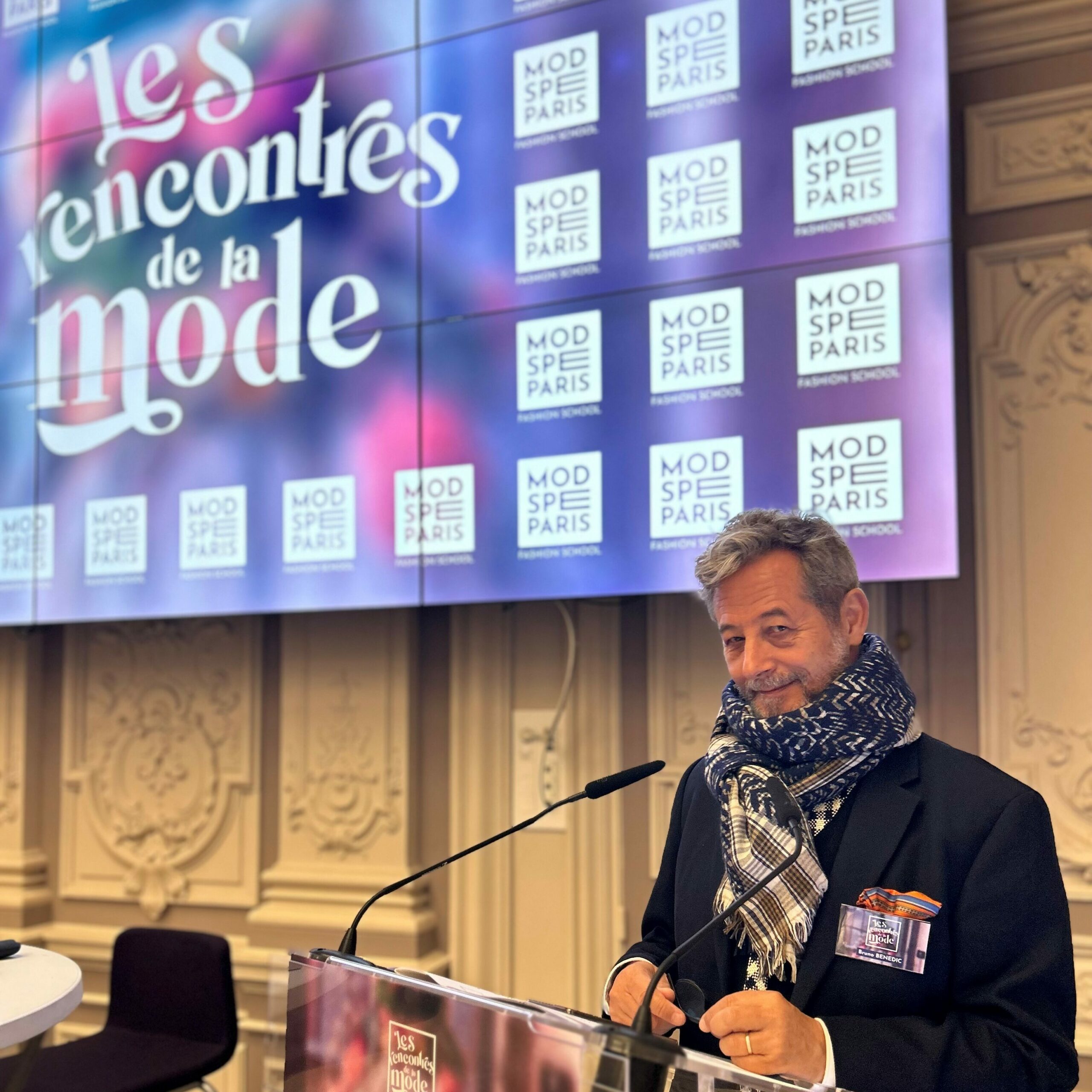 Bruno BENEDIC, Directeur de MOD'SPE Paris - Rencontres de la Mode 2022 - La mode écoresponsable