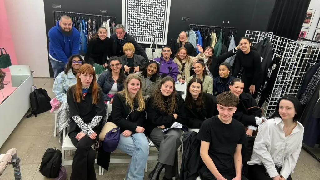 Les étudiants de MOD'SPE lors du voyage d'études à New York- école de mode 