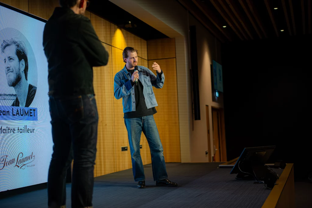 Jean Laumet aux Rencontres de la Mode de MOD'SPE Lille : Le denim & demain