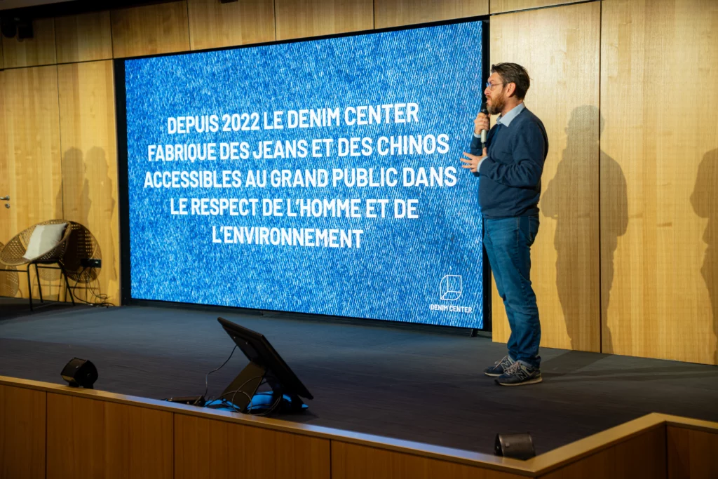 Christian Kinnen aux Rencontres de la Mode de MOD'SPE Lille : Le denim & demain