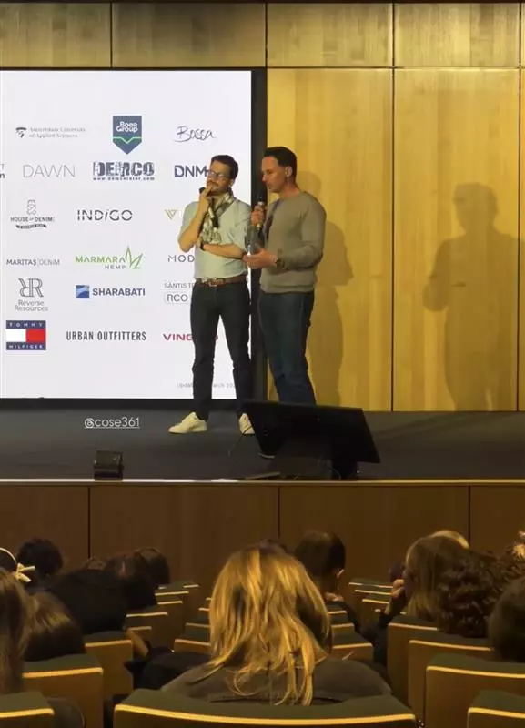 Pierre-yves Bollé & Stéphane Popescu aux Rencontres de la Mode de MOD'SPE Lille : Le denim & demain