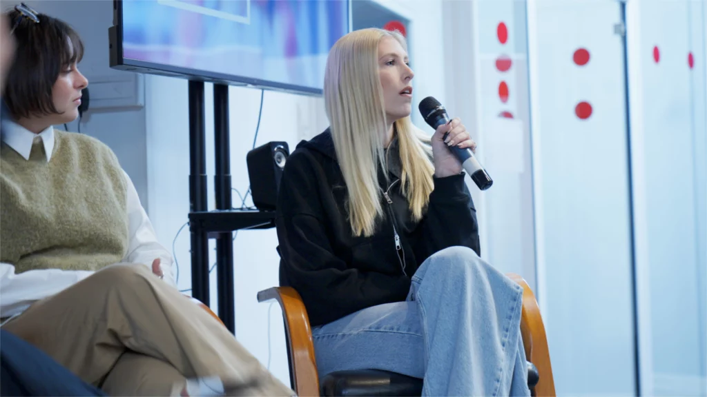 Clémentine Enault, chef de produit cuir chez Louis Vuitton